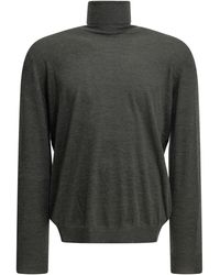 Brunello Cucinelli - Cashmere And Silk Turtleneck Sweater - Lyst