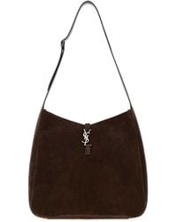 Saint Laurent - Ysl Bv 5A7 Hobo Maxi E_Suede S - Lyst