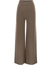 Vanisé - Cashmere Wide-Leg Trousers - Lyst
