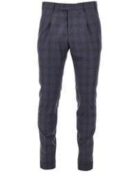 PT Torino - Check Wool Master Fit Pants - Lyst