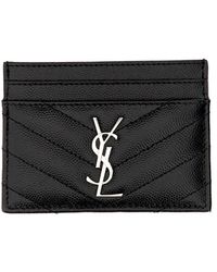 Saint Laurent - Portacarte "Cassandre" - Lyst