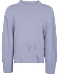 The Attico - Round Neck Classic Sweater - Lyst