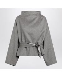 Frankie Shop - Onelle Short Wool-Blend Coat - Lyst
