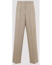 Celine - Pleated Trousers - Lyst