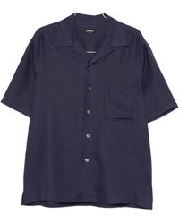 ZEGNA - Oasi Linen Shirt - Lyst