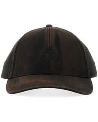 DIESEL - 'C-Run-Wash' Baseball Cap - Lyst