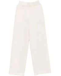Patrizia Pepe - Lace Palazzo Trousers - Lyst