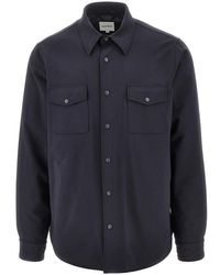 Aspesi - Padded Technowool Overshirt - Lyst
