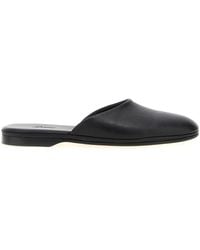 Brioni - Leather Sabots - Lyst