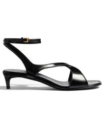 KHAITE - Liria Sandals With Ankle Strap - Lyst