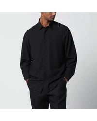 Lardini - Oversized Linen & Lyocell Shirt - Lyst