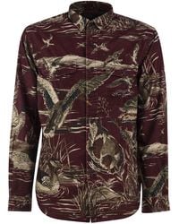 Polo Ralph Lauren - Cotton Shirt With Duck Print - Lyst