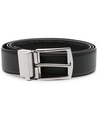 Giorgio Armani - Leather Reversible Belt - Lyst