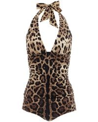 Dolce & Gabbana - Polyamide One-Piece Swimsuit Clothing - Lyst
