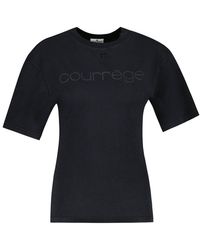 Courreges - Courregès Logo T-Shirt - Lyst