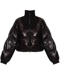 DIESEL - W-Arrior Cropped Down Jacket - Lyst