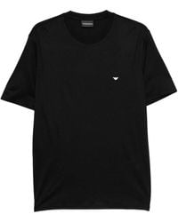 Emporio Armani - Cotton Blend T-Shirt - Lyst