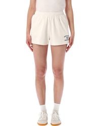 Sporty & Rich - Sporty & Rich Sporty & Rich Off- Cotton Varsity Shorts - Lyst