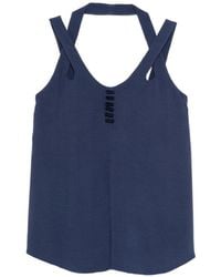 Emporio Armani - Sleeveless Top - Lyst