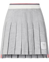 Thom Browne - Cotton Mini Skirt - Lyst