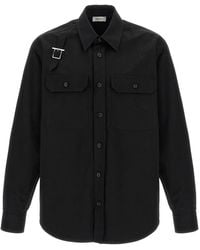 McQueen - 'Harness Utility' Shirt - Lyst