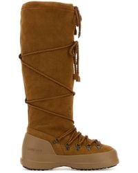 Moon Boot - Suede Luna Boots - Lyst