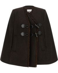 Ganni - Alamari Cape - Lyst