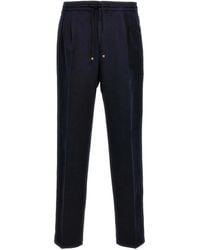 Brunello Cucinelli - Cotton Casual Trousers - Lyst