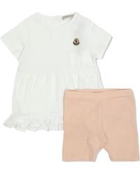 Moncler - T-Shirt With Shorts Set - Lyst