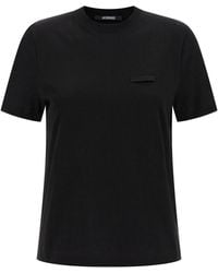 Jacquemus - "Gros Grain" Short-Sleeved T-Shirt - Lyst