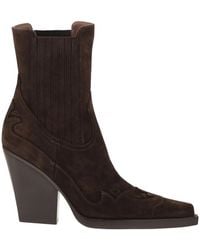 Paris Texas - Dallas Embroidered Ankle Boot 100 - Lyst