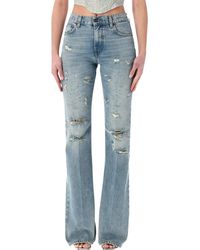 Haikure - Flora Broken Jeans - Lyst