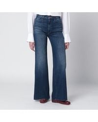 Mother - Flared Troublemaker Jeans - Lyst