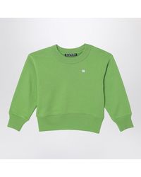 Acne Studios - Sweatshirt With Small Logo Patch - Lyst