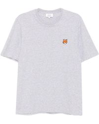 Maison Kitsuné - Maison Kitsuné Fox Head Regular Tee Shirt - Lyst