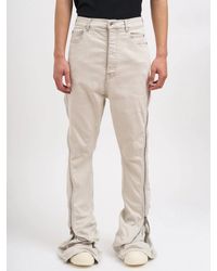 Rick Owens - Bolan Banana Milk Wash Denim Pants - Lyst