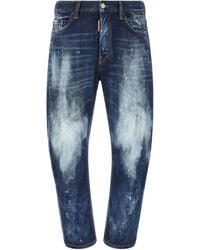 DSquared² - 'Bro' Jeans With 'Paint' Details - Lyst
