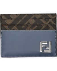 Fendi - Ff Squared Card Holder - Lyst