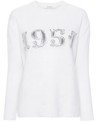 Max Mara - Wool And Cashmere Blend Sweater - Lyst