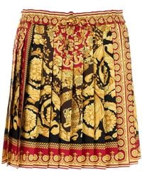 Versace - Pleated Skirt - Lyst