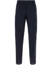 Fendi - Wool Trousers - Lyst