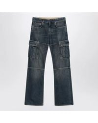 Balenciaga - Cargo Regular Jeans With A Faded Effect - Lyst