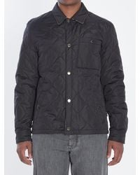 Burberry - Reversible Overshirt In Quilted Nylon - Lyst