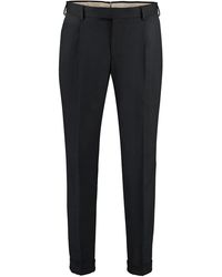 PT01 - Virgin Wool Tailored Trousers - Lyst