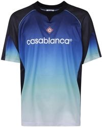 CASABLANCA - Short Sleeve Football Top - Lyst