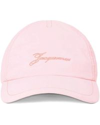 Jacquemus - Logo-Embroidered Toggle-Fastening Cap - Lyst