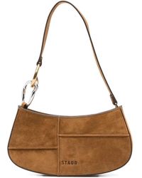 STAUD - Ollie Patchwork Shoulder Bag - Lyst