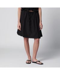 DUNST - Cotton Midi Full Skirt - Lyst