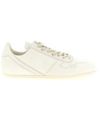 Rick Owens - Lamb Leather Low Top Sneakers - Lyst