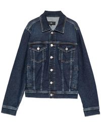 Seven7 - Adi Denim Trucker Jacket - Lyst
